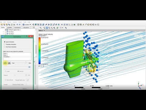 Видео: 9.4 Моделирование гидродинамики гребного винта в ANSYS CFX. Результаты расчета