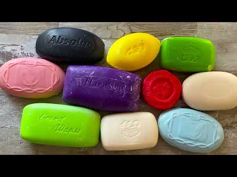 Видео: ASMR Soap cutting | Soap Carving|Резка мыла  | ASMR