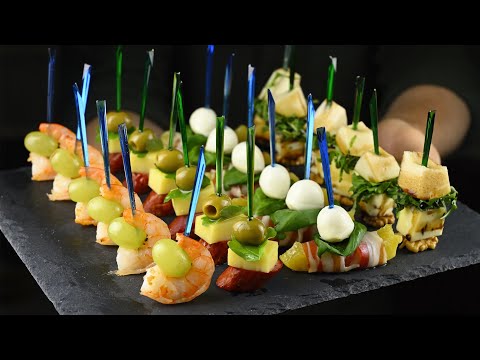 Видео: Четыре праздничные закуски на Новогодний стол! Чтобы ваши гости АХнули!