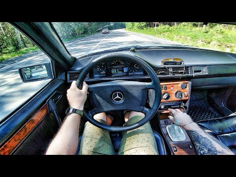 Видео: 1986 Mercedes-Benz W124 E-Class 250 D MT - ТЕСТ-ДРАЙВ ОТ ПЕРВОГО ЛИЦА