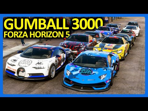 Видео: Forza Horizon 5: Испытание Gumball 3000 2023 года!!