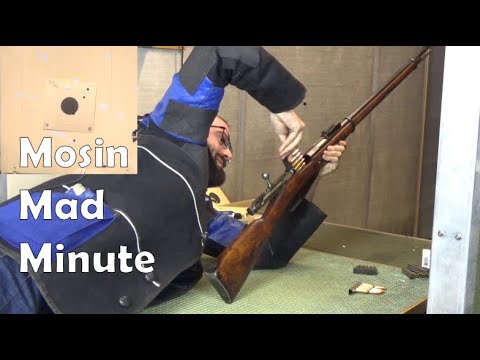 Видео: Безумная минута: финская винтовка Мосина-Нагана M24 7.62x54R