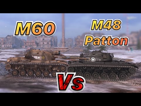 Видео: НА ЗАБИВ#39 | Стали ИМБОЙ после АПА? | M60 vs M48 Patton | WoT Blitz | Zlobina Liza