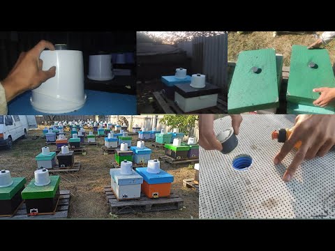 Видео: Пчëл можно кормить ночью,модификация крышки улья, нюансы о которых вам не расскажут.