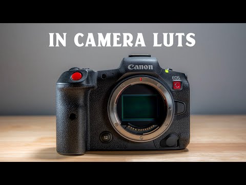 Видео: Canon R5C и C70 — как использовать LUT в камере