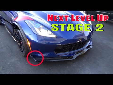 Видео: Установка Corvette Front Splitter Mod Stage 2