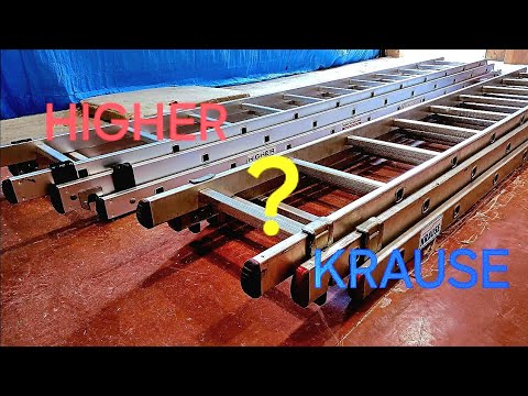 Видео: Krause або Higher?  Higher або Кrause? Порівняння драбин.