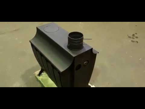 Видео: Печь Ермак Stoker aqua.