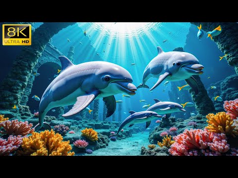 Видео: Экзотические глубоководные существа в 8K HDR | Потрясающий подводный мир и морская жизнь