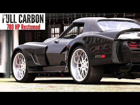 Видео: Полностью карбоновый Chevrolet C3 Corvette Restomod мощностью 780 л.с. | История сборки: C3-R