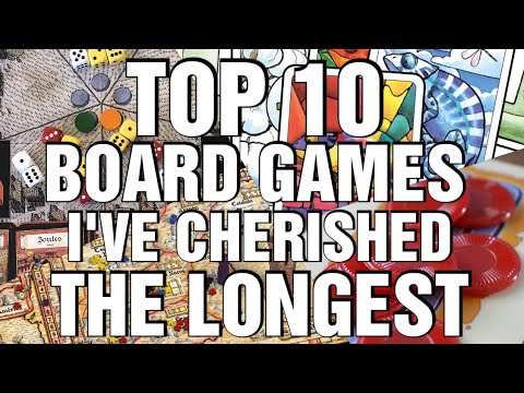 Видео: 10 настольных игр, которые я храню дольше всего