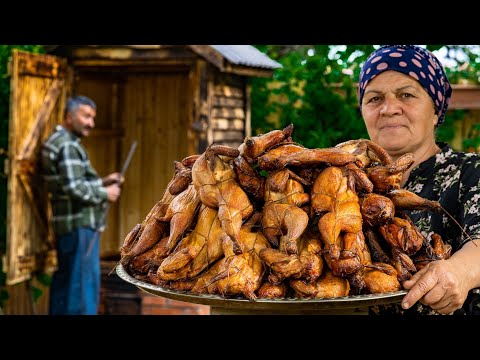 Видео: Копченая Курица: Построили Новую Коптильню и Приготовили Много Курицы