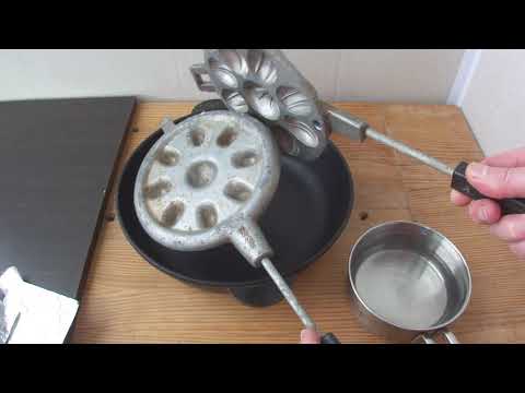 Видео: Как отчистить старую советскую форму для печенья орешки