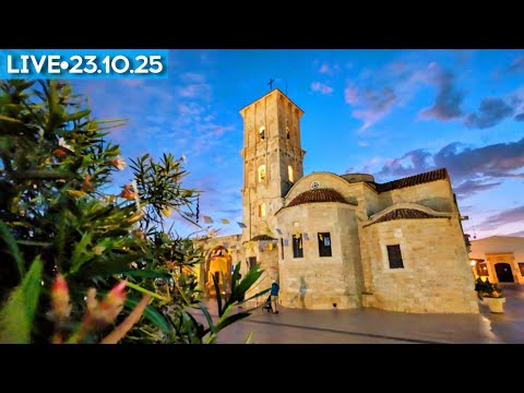 Видео: Вечерний Кипр - стрим прогулка