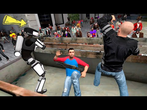 Видео: ДОСТАР ЖАҢА ҮЙДІ ЗОМБИЛАРДАН ҚҰТҚАРДЫ!