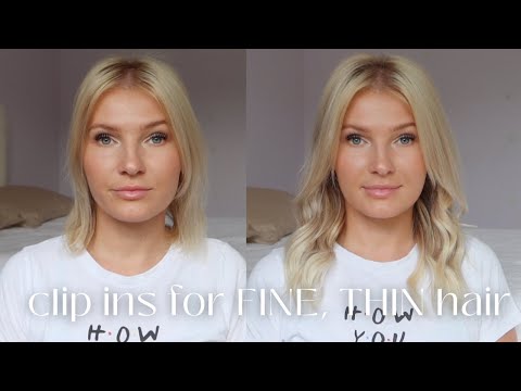 Видео: Amazon БЕСШОВНЫЕ НАКЛАДНЫЕ КЛИПСЫ для коротких тонких волос + как их надеть