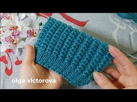 Видео: СУПЕР УЗОР! ЭФФЕКТНО БЫСТРО ЛЕГКО! РЕЛЬЕФНЫЙ УЗОР 1108 Вязание Узоры спицами KNITTING PATTERNS