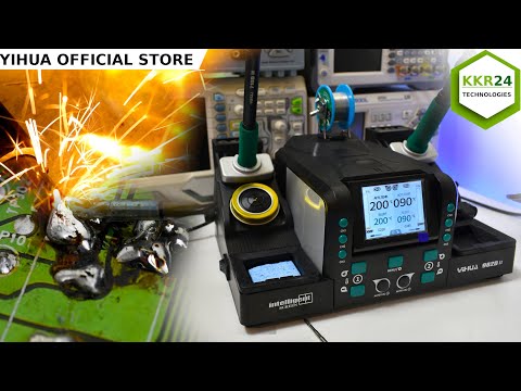 Видео: САМЫЙ ЛУЧШИЙ ПАЯЛЬНИК??? Обзор на паяльная станция Yihua 982D II