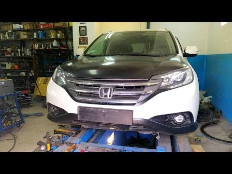 Видео: HONDA CR-V.  Вытяжка кузовка. Рихтовка.