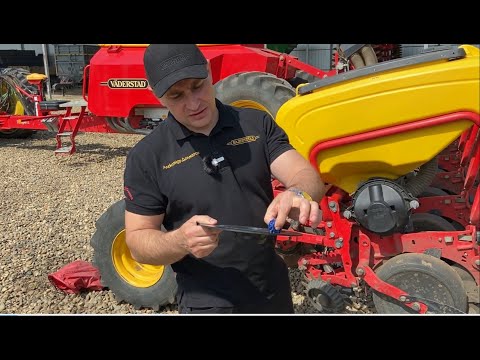 Видео: Особенности настройки сеялки Väderstad Tempo для высева сои