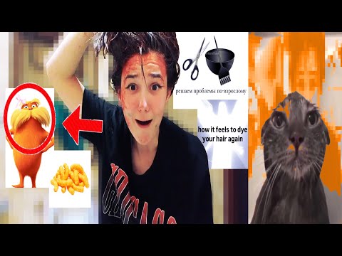 Видео: 💋🍒 снова издеваюсь над волосами XD