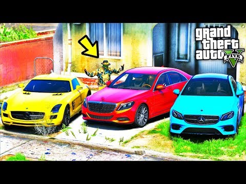 Видео: БИТВА ВОРОВ В GTA 5 - НАШЁЛ ПАРКОВКУ С МЕРСЕДЕСАМИ В ГЕТТО? ⚡ГАРВИН