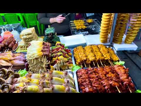 Видео: Вьетнам- остров Фукуок Ночной рынок