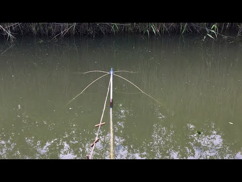 Видео: РЫБАЛКА на ПАУК в РУЧЬЕ | ЛОВЛЯ НА ПОДЬЁМНИК