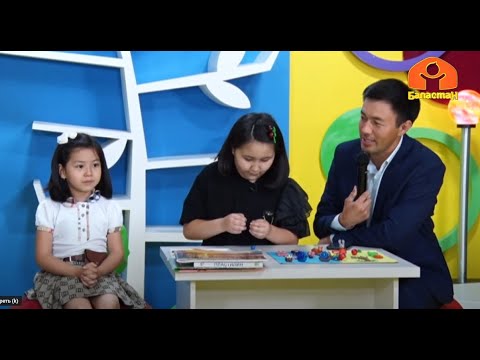 Видео: Ырчы, алып баруучу Чыңгыз Мырзаев кыздары менен | "Менин балам" рубрикасы