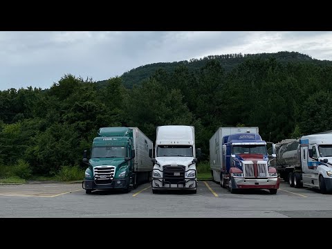 Видео: Первый рейс на траке в США 🇺🇸 Дальнобой по Америке 🇺🇸