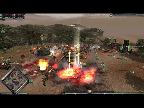 Видео: Warhammer 40,000 Dawn of War - Definitive Edition бои по сети 31