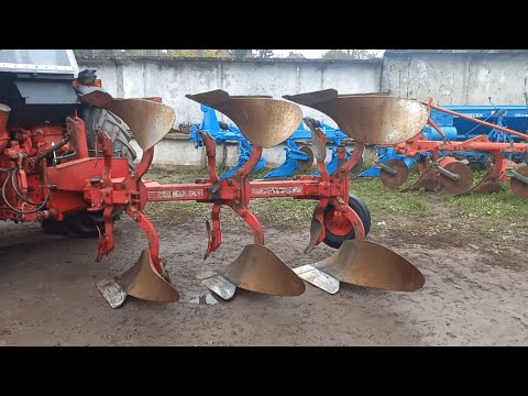 Видео: Плуг 3-корпусний SKJOLD