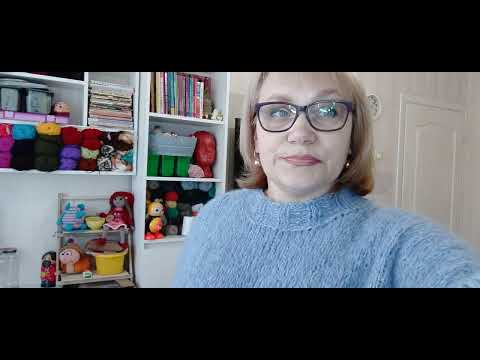 Видео: Связала джемпер и косынку 🥰Мой процесс..И планы на ближайшее время 💋