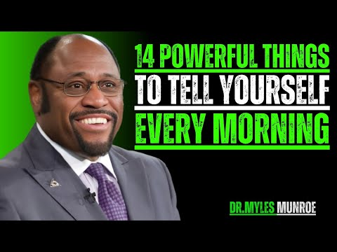 Видео: «14 важных вещей, которые стоит говорить себе каждое утро» | Доктор Майлз Манро