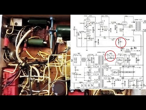 Видео: Схема лампового усилителя Схема для SE 6с33с .