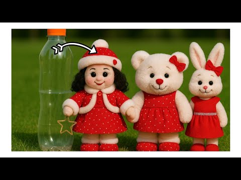 Видео: 😍Удивительная переработка/💥Как сделать 3 разные игрушки из пластиковых бутылок