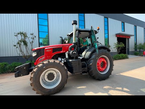 Видео: Как собирают трактора в Китае — смотрим изнутри 🚜🔧🏭