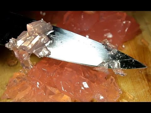 Видео: АСМР Резка Желе