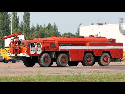 Видео: СОВЕТСКИЙ ПОЖАРНЫЙ МОНСТР АА-60 на базе МАЗ-543. Что с ним сейчас?