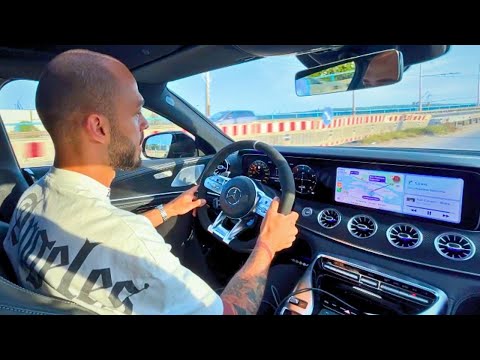 Видео: Покарай с мен... AMG GT63 585hp...