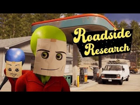Видео: Игра в Roadside Research Demo инапрешеленец на заправке #1