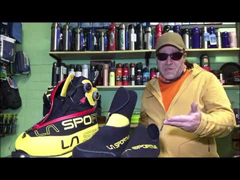 Видео: Ботинки для высотного альпинизма La Sportiva OLYMPUS MONS CUBE
