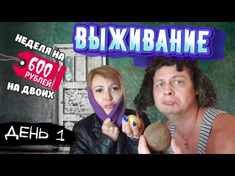 Видео: ВЫЖИВАНИЕ на 600 рублей (7,5 $) в НЕДЕЛЮ на ДВОИХ с МЯСОМ! 👫 ДЕНЬ 1. Что ПРИГОТОВИЛИ и ВКУСНО ЛИ? 🥔🥕