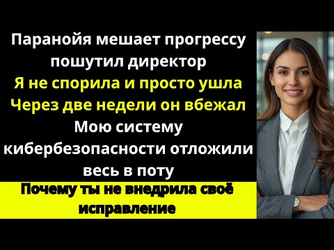 Видео: Они назвали мою работу паранойей…так я показала им, кто здесь действительно параноик.