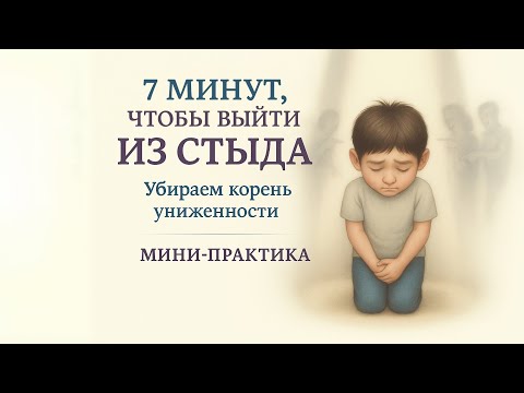 Видео: Секрет избавления от стыда который работает. Убираем корень Униженности