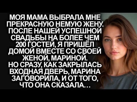 Видео: После того как я женился на немой, она заговорила, когда мы пришли домой. Но то, что она сказала…