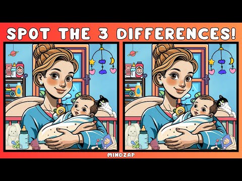 Видео: Только гений может найти 3 отличия 👀 | Головоломка «Найди отличия» 🧠⚡