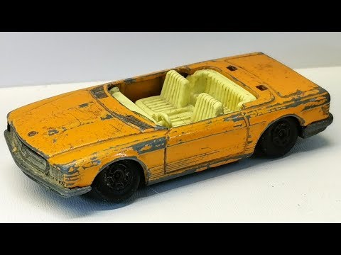 Видео: «Matchbox» реставрация Mercedes 350SL № 6 для литья под