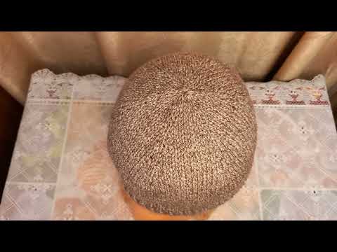 Видео: Шапка шестиклинка мужская из ALIZE lanagold classic. Экспресс мастер-класс.