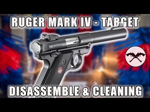 Видео: Как разобрать и почистить Ruger Mark IV